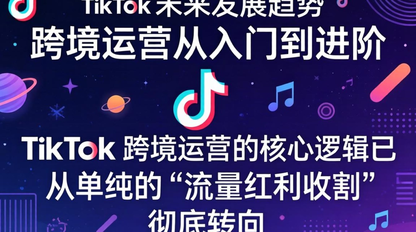 TikTok 未来发展趋势 跨境运营从入门到进阶