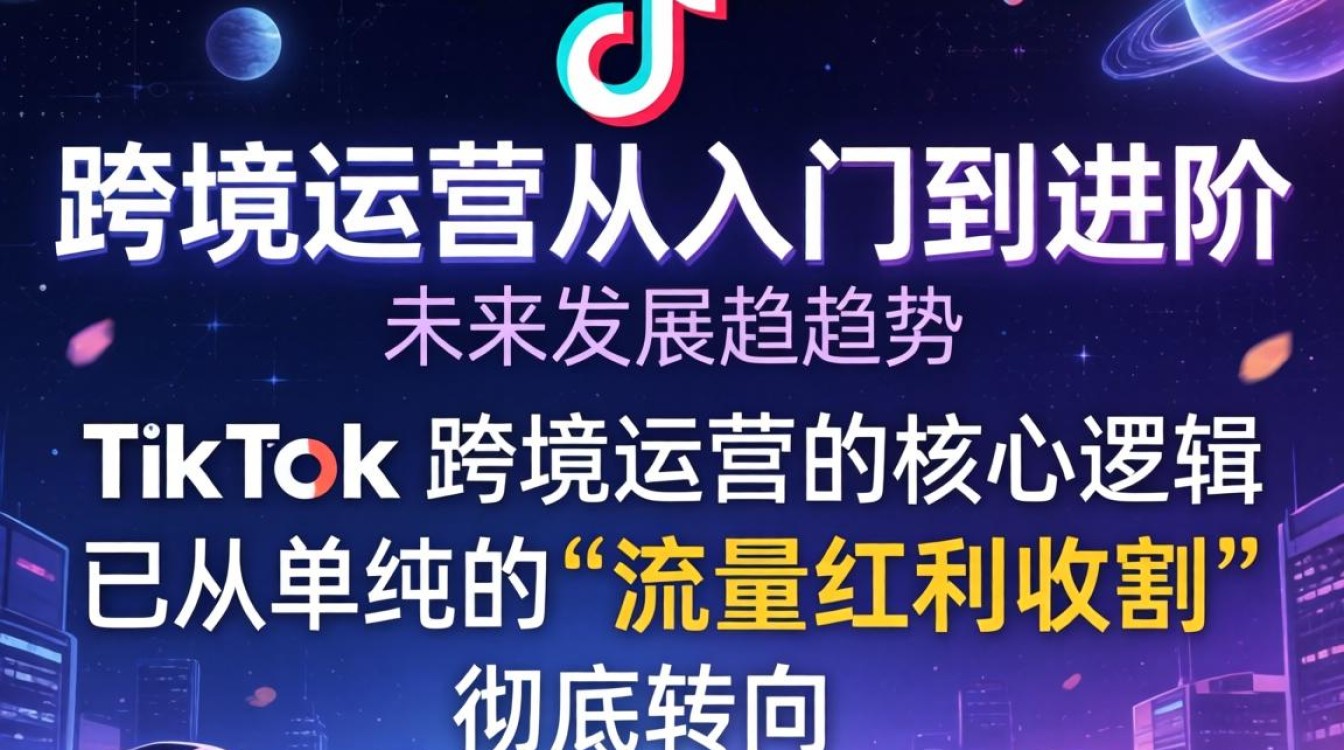 TikTok 未来发展趋势 跨境运营从入门到进阶