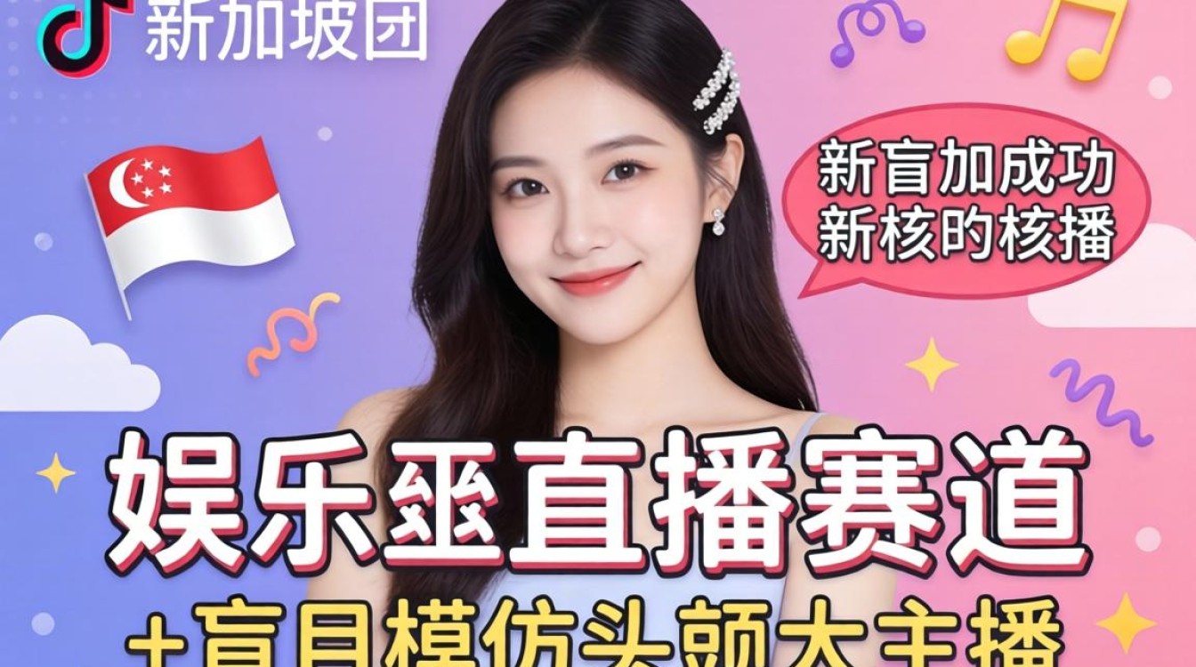 运营新加坡区TikTok娱乐直播创作方法论