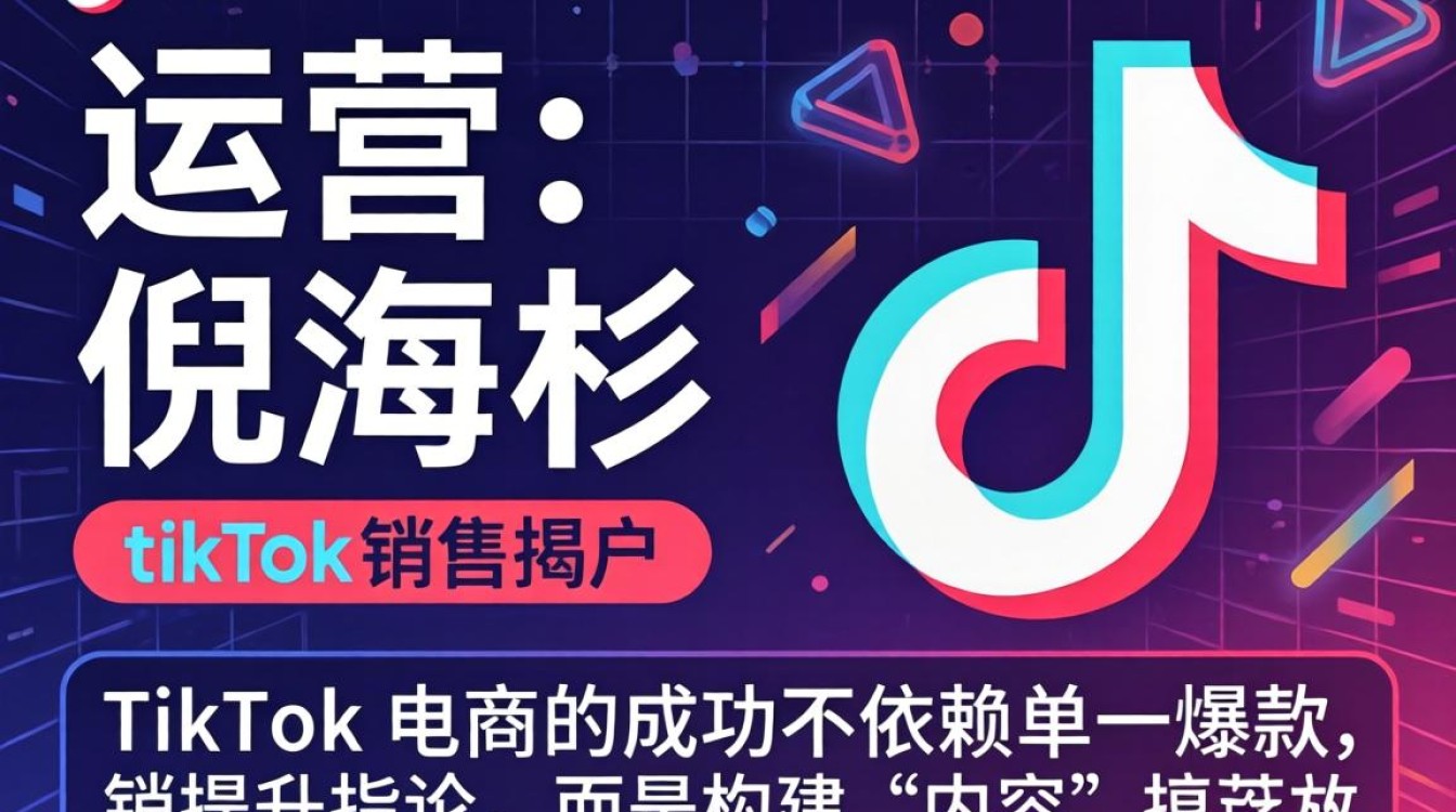 电商运营倪海杉tiktok账户销售提升指南