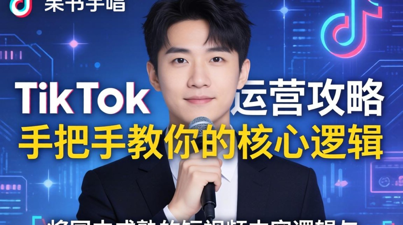 快手竺书宇唱 TikTok 运营攻略手把手教你
