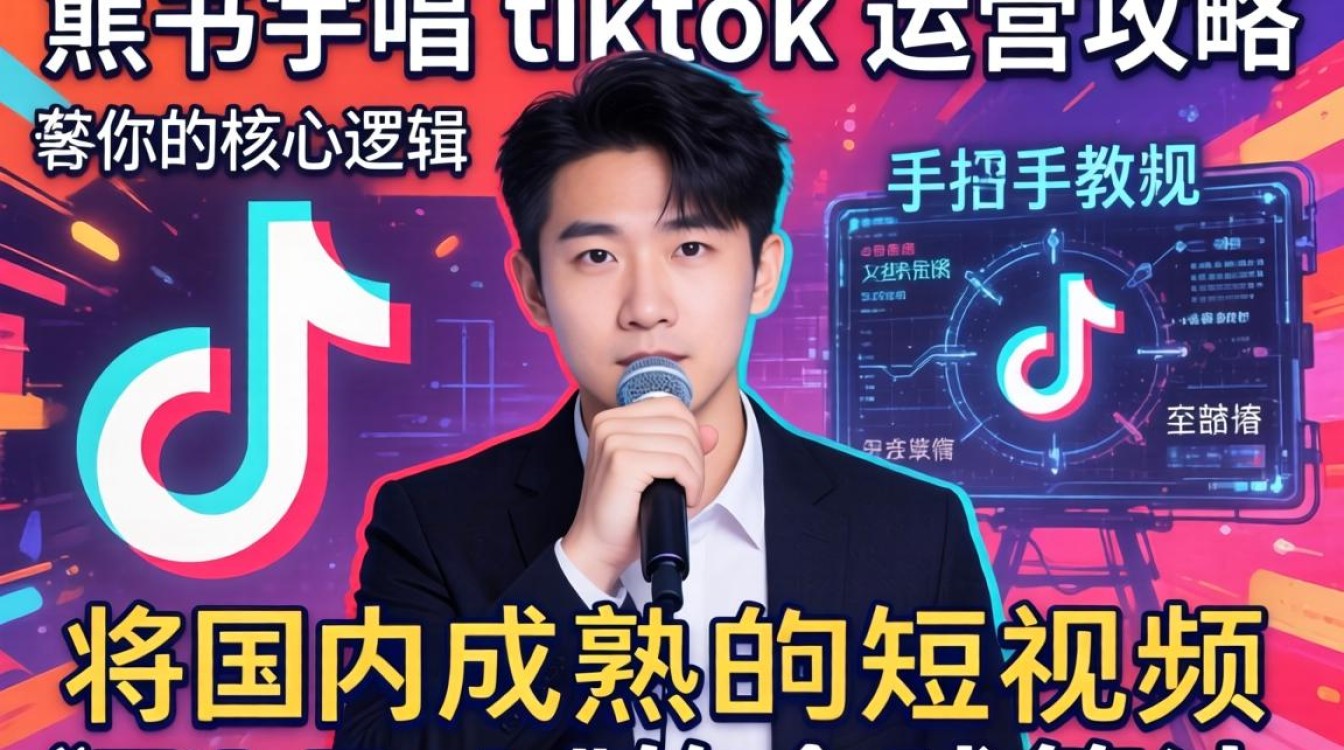 快手竺书宇唱 TikTok 运营攻略手把手教你