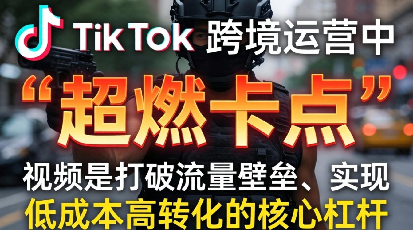 TikTok 超燃卡点 跨境运营从入门到进阶