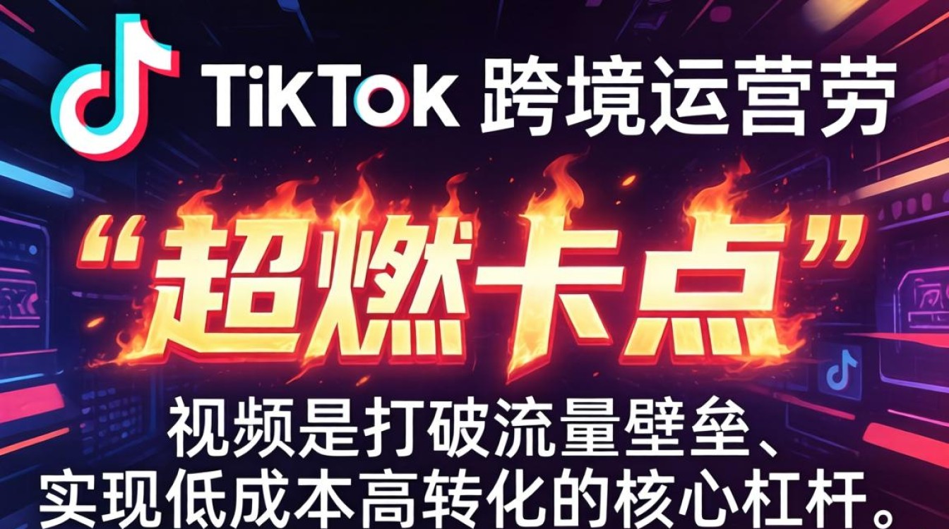 TikTok 超燃卡点 跨境运营从入门到进阶