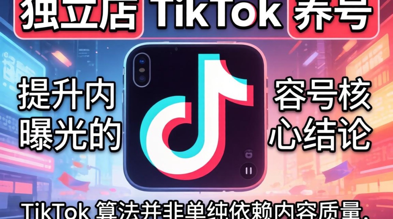 tiktok账号怎么养能提升内容曝光
