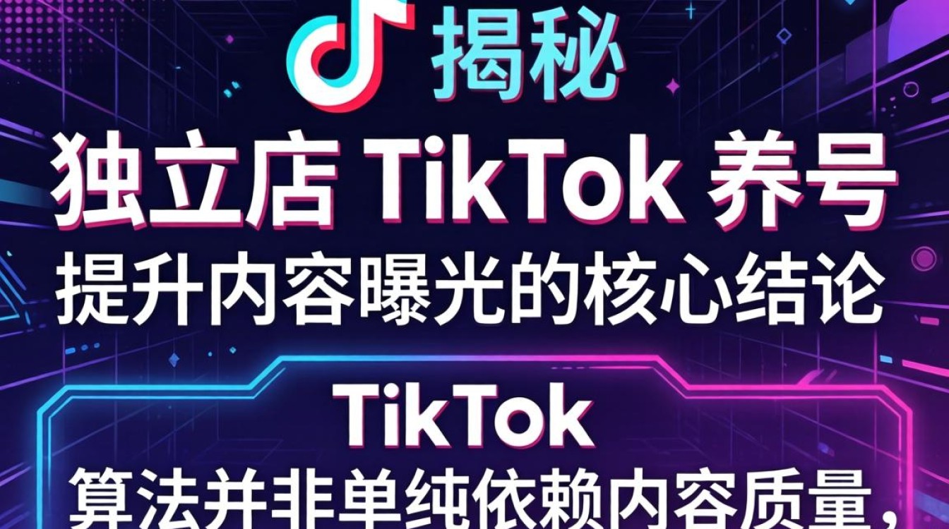 tiktok账号怎么养能提升内容曝光