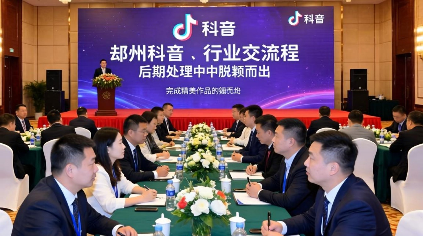 后期处理郑州 TikTok 交流会怎么做
