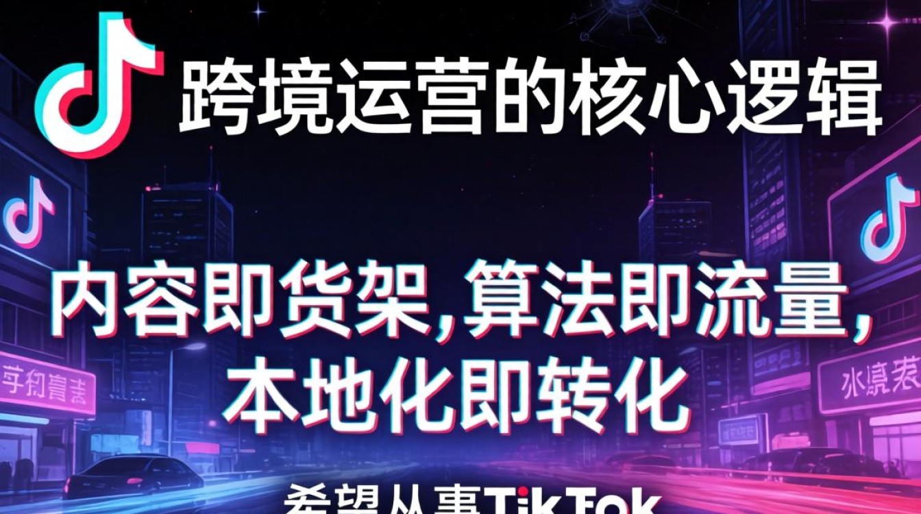 TikTok 跨境实习生 跨境运营从入门到进阶