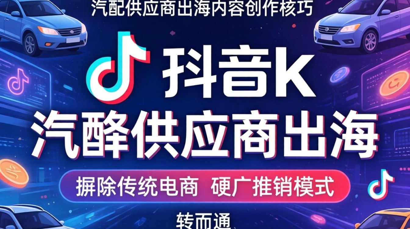 汽配供应商出海内容创作技巧与流量增长策略