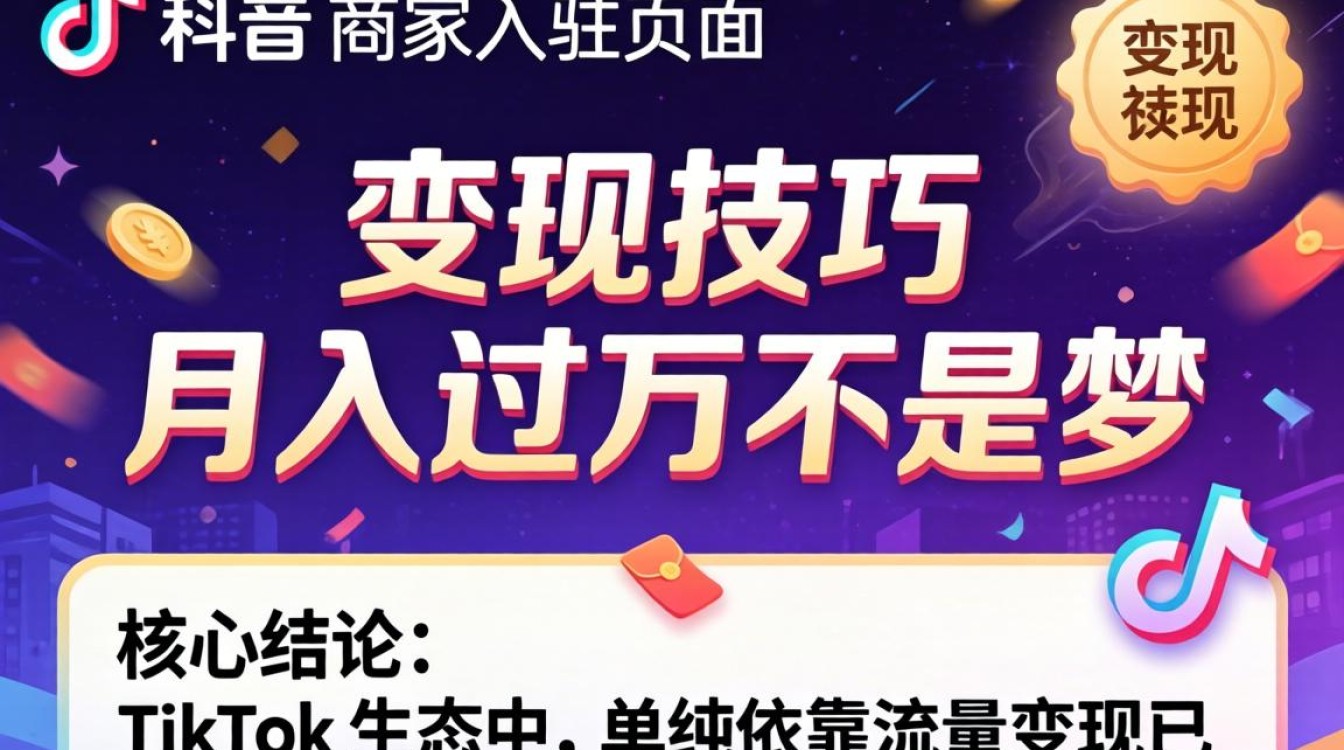 TikTok 商家入驻页面怎么操作