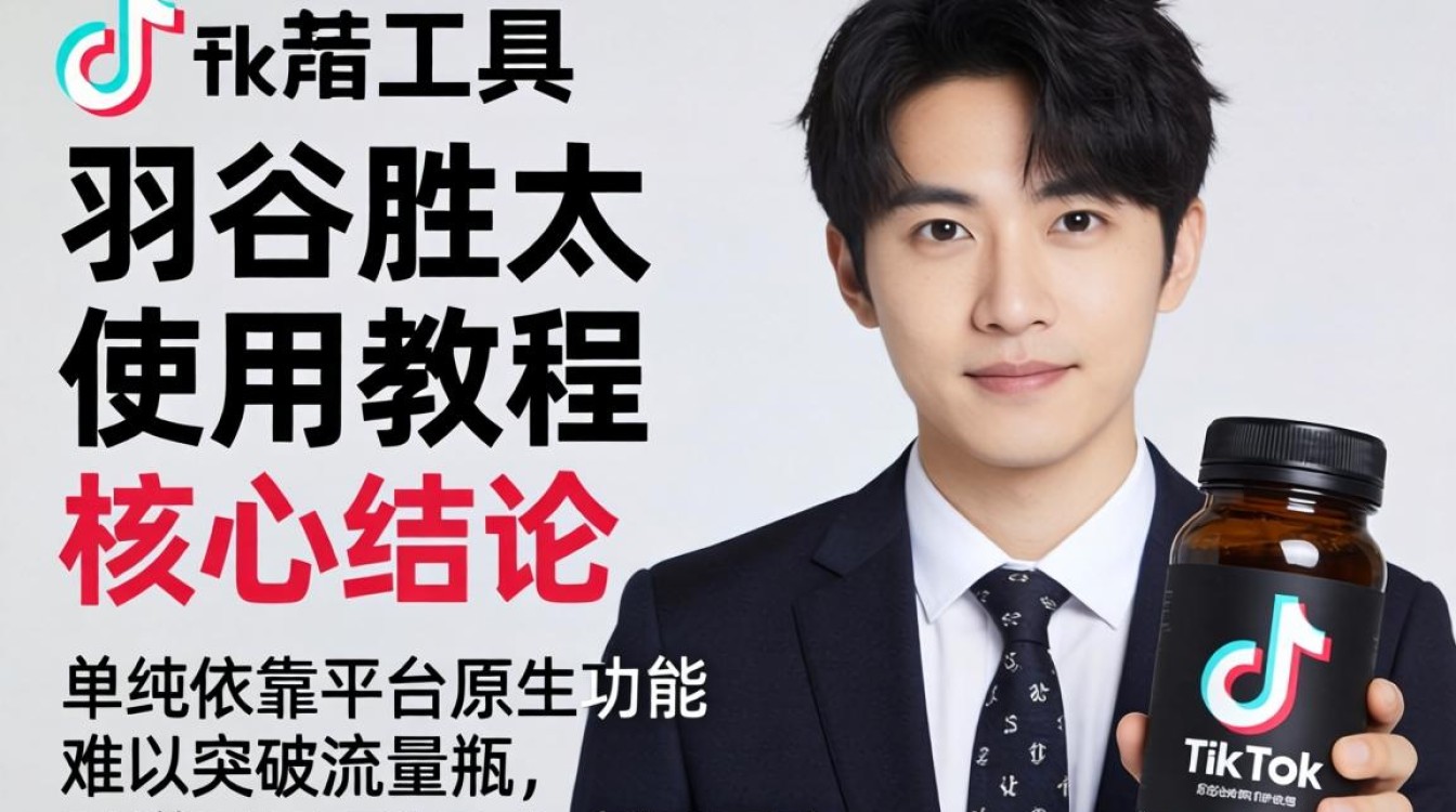 新手工具羽谷胜太tiktok 软件使用教程