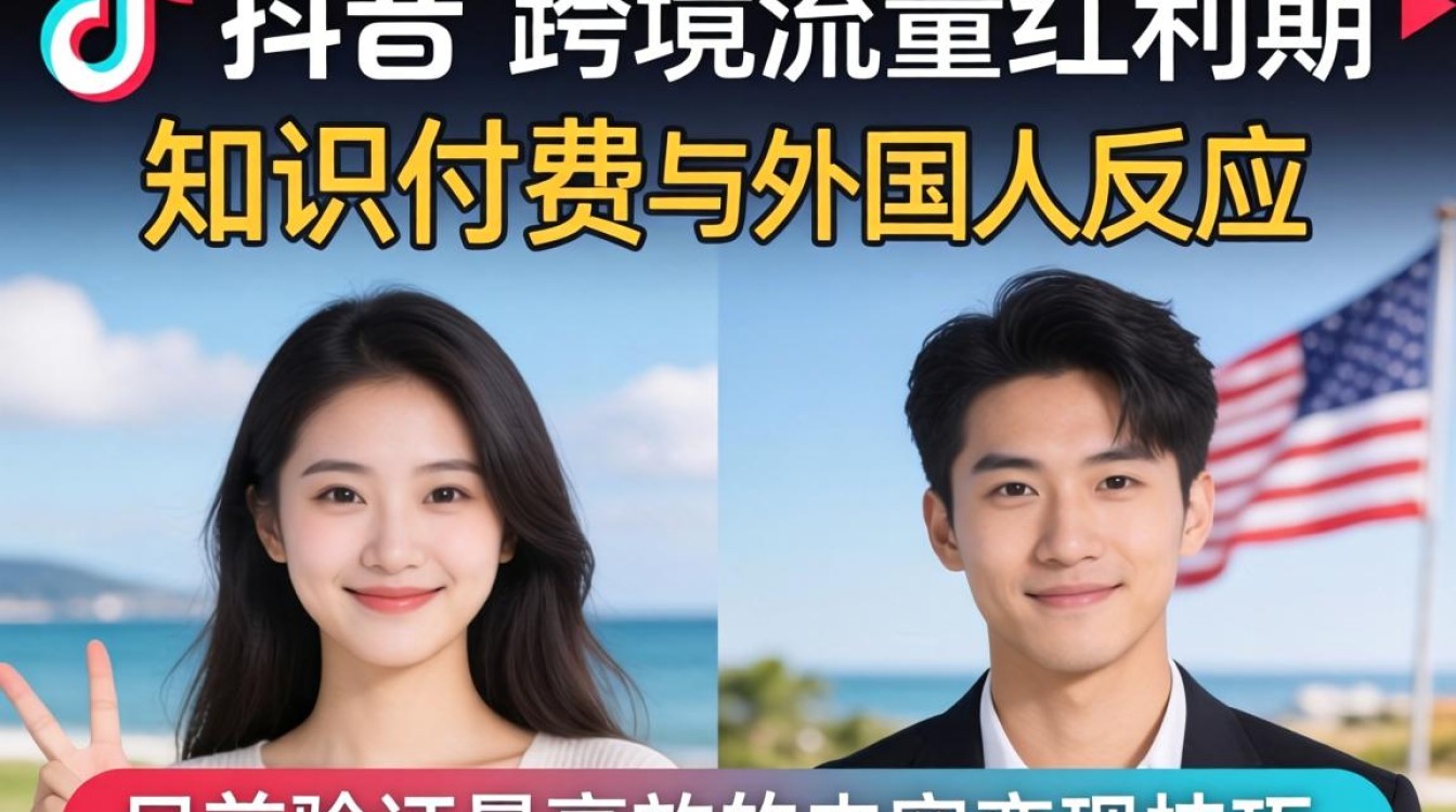 知识付费外国人反应tiktok内容变现技巧