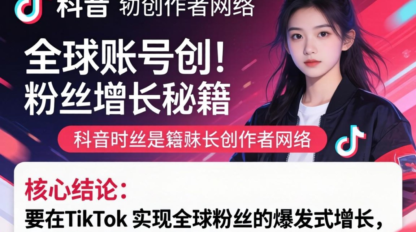 TikTok 创作者网络全球账号粉丝增长秘籍