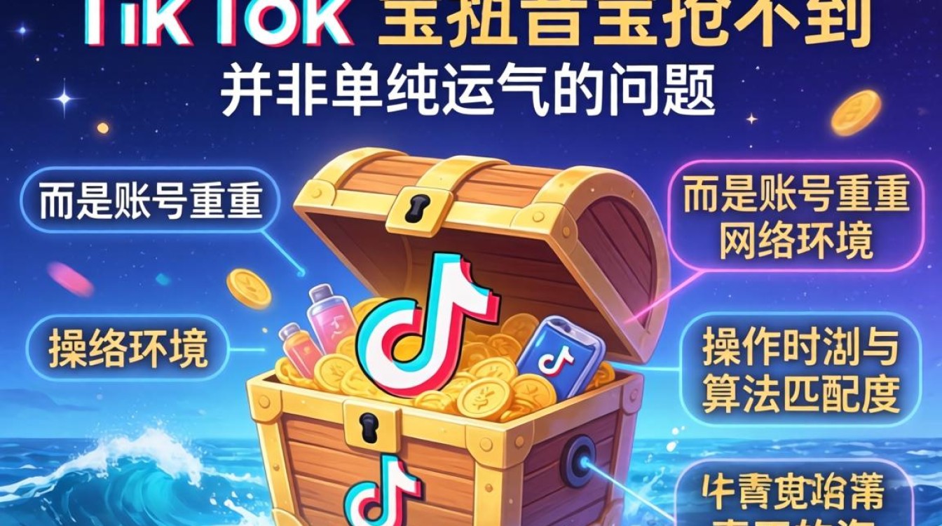 TikTok 宝箱怎么抢不到