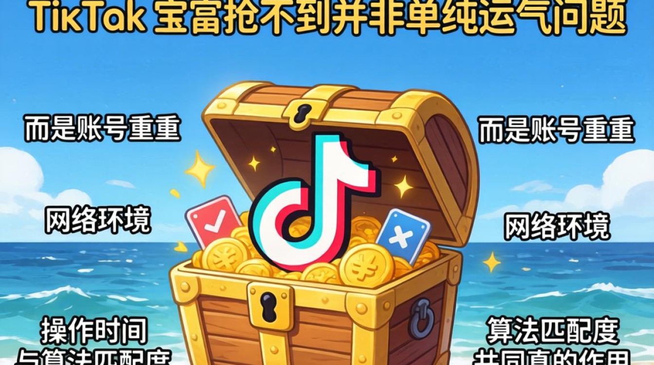 TikTok 宝箱怎么抢不到