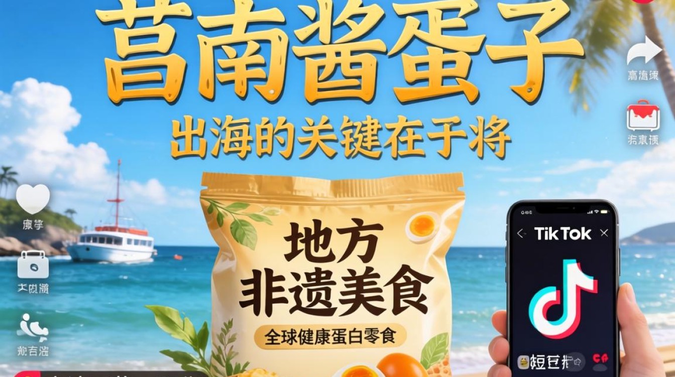 TikTok 莒南酱蛋子 海外市场变现技巧