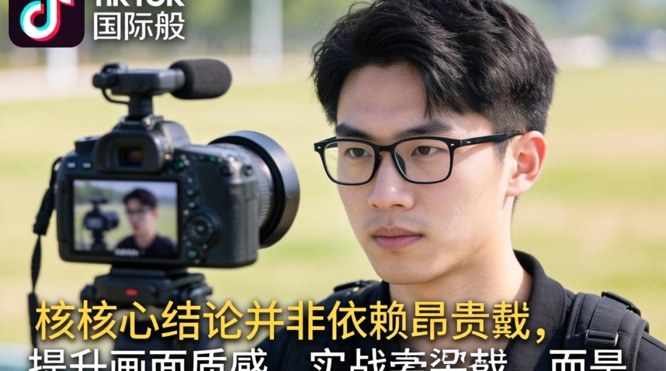 视频拍摄中国 TikTok 国际版怎么提升画面质感