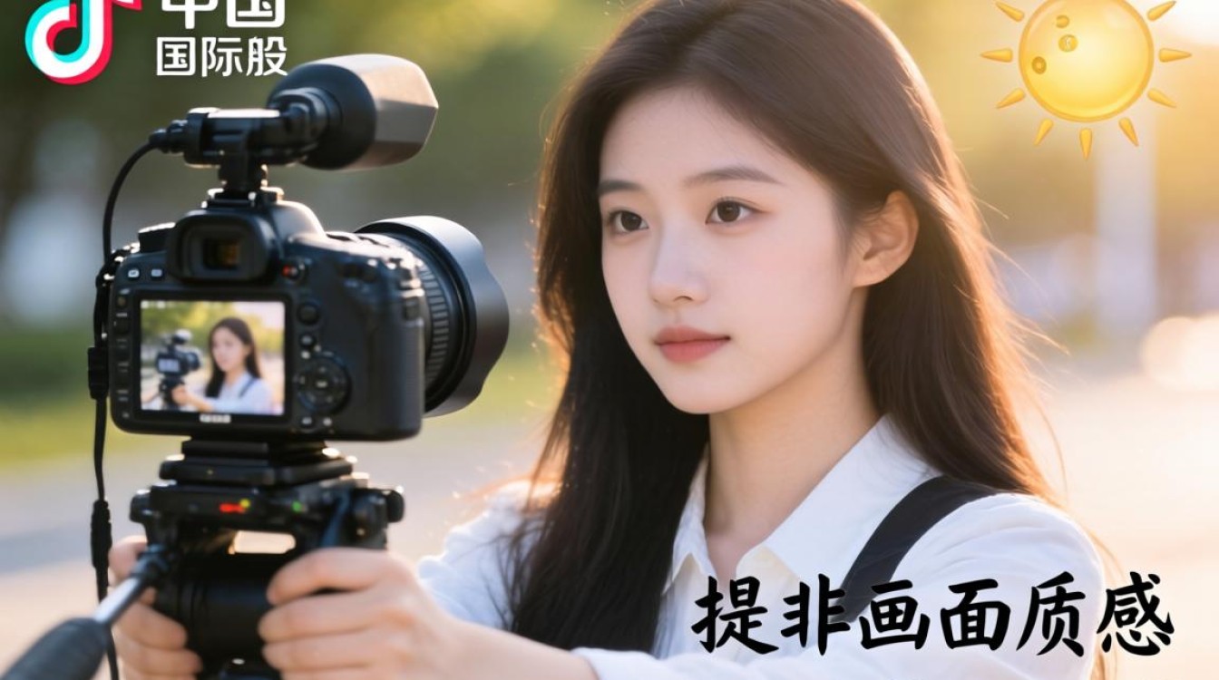 视频拍摄中国 TikTok 国际版怎么提升画面质感