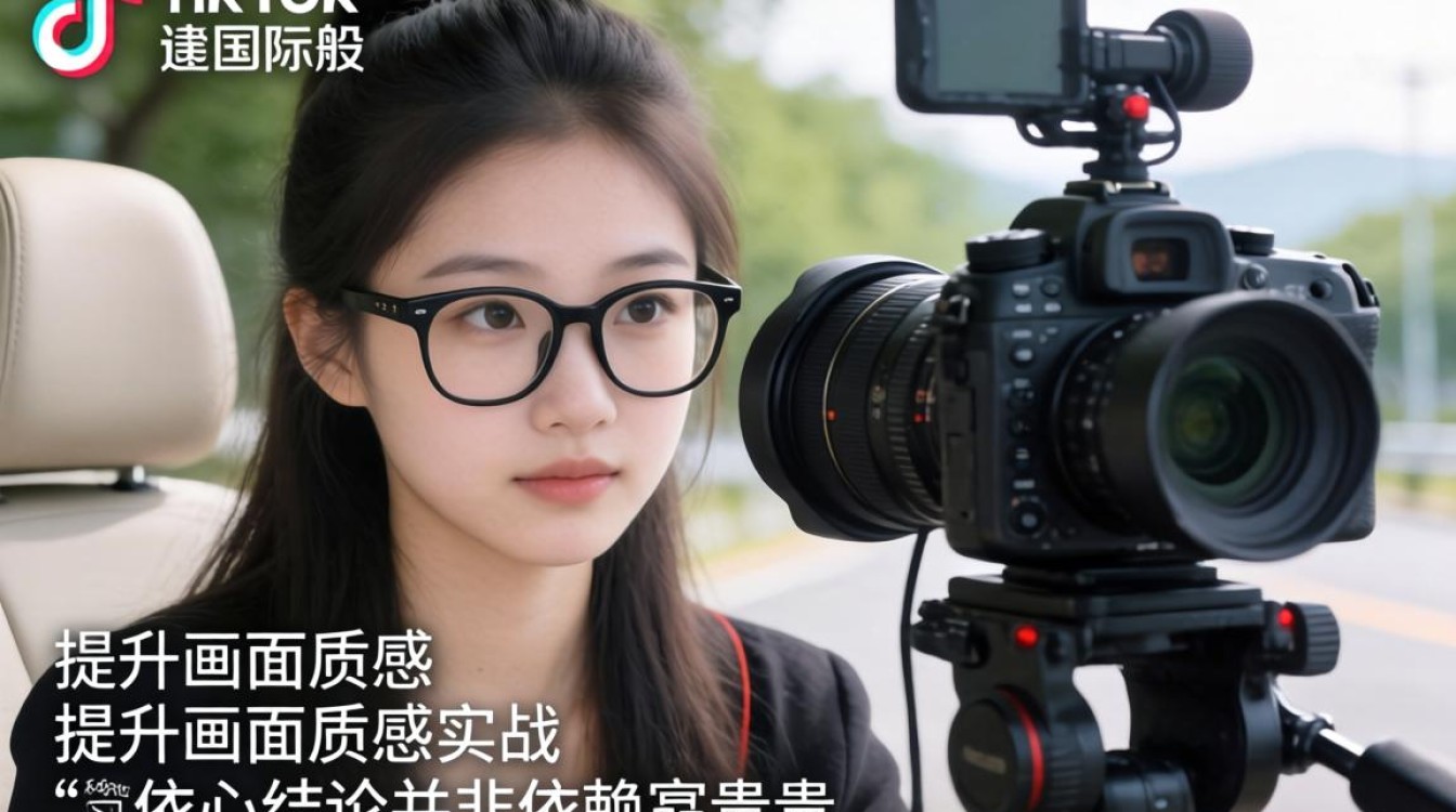 视频拍摄中国 TikTok 国际版怎么提升画面质感