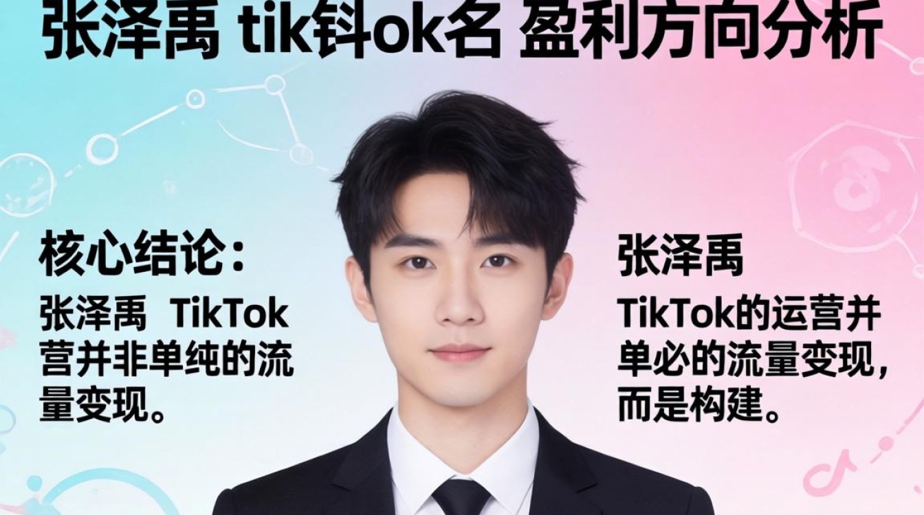 张泽禹 tiktok 名是什么