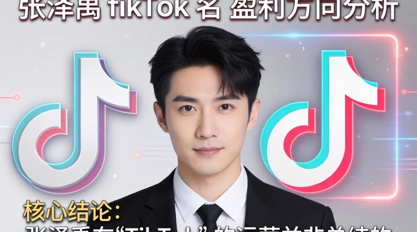张泽禹 tiktok 名是什么