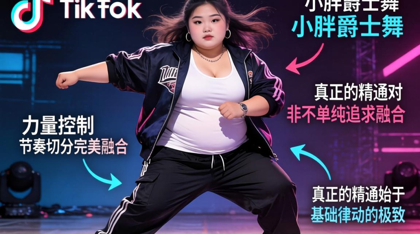 TikTok 小胖爵士舞从入门到精通完整攻略