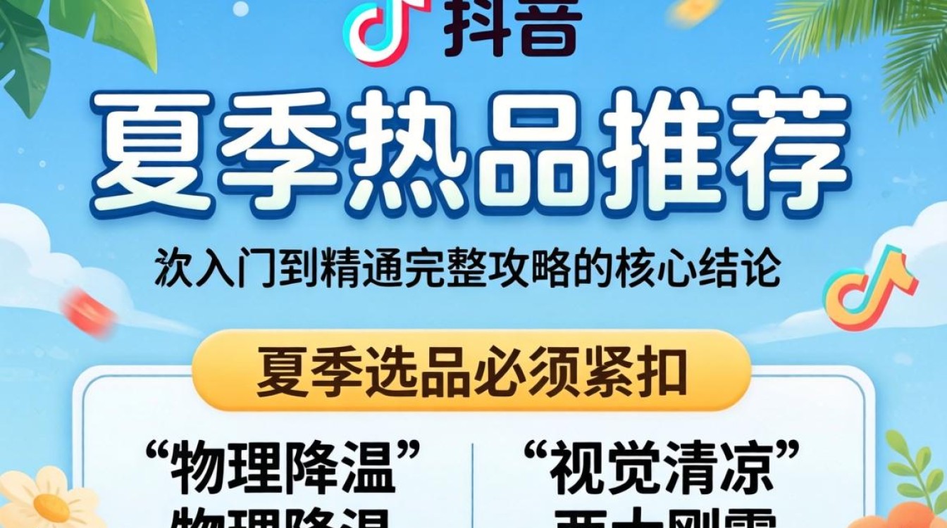 TikTok 夏季热品推荐从入门到精通