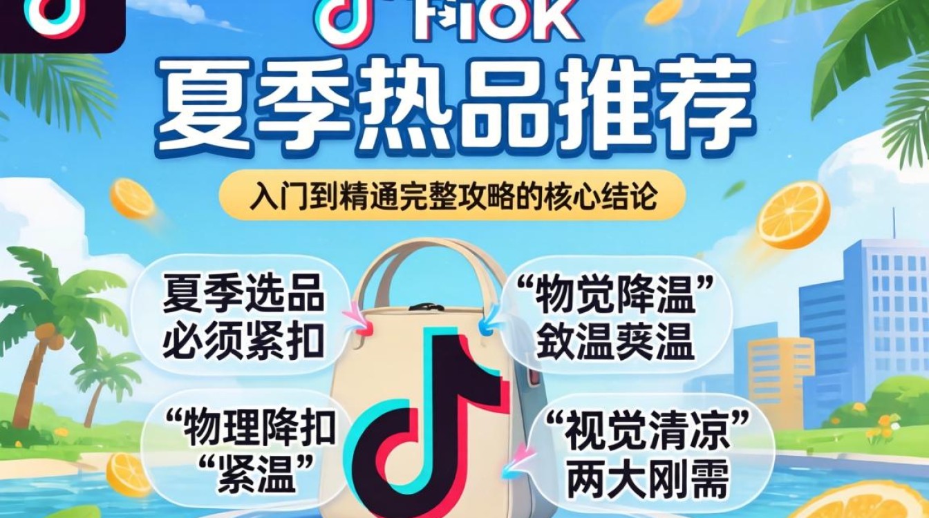 TikTok 夏季热品推荐从入门到精通