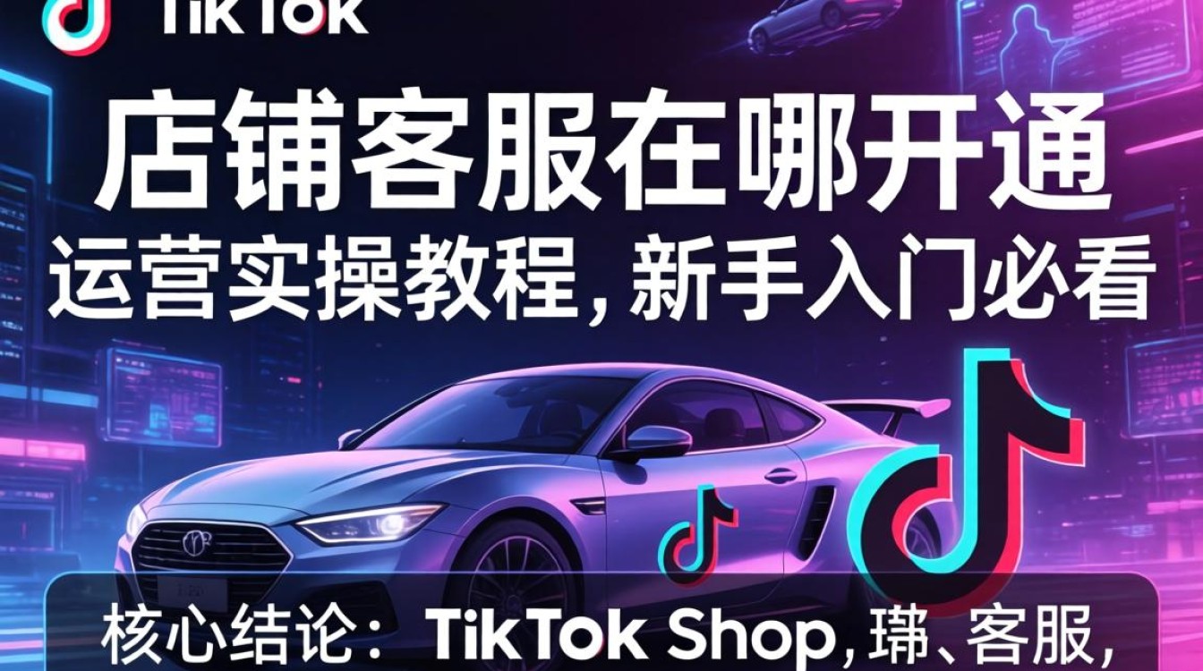 TikTok 客服开通流程及新手运营实操教程