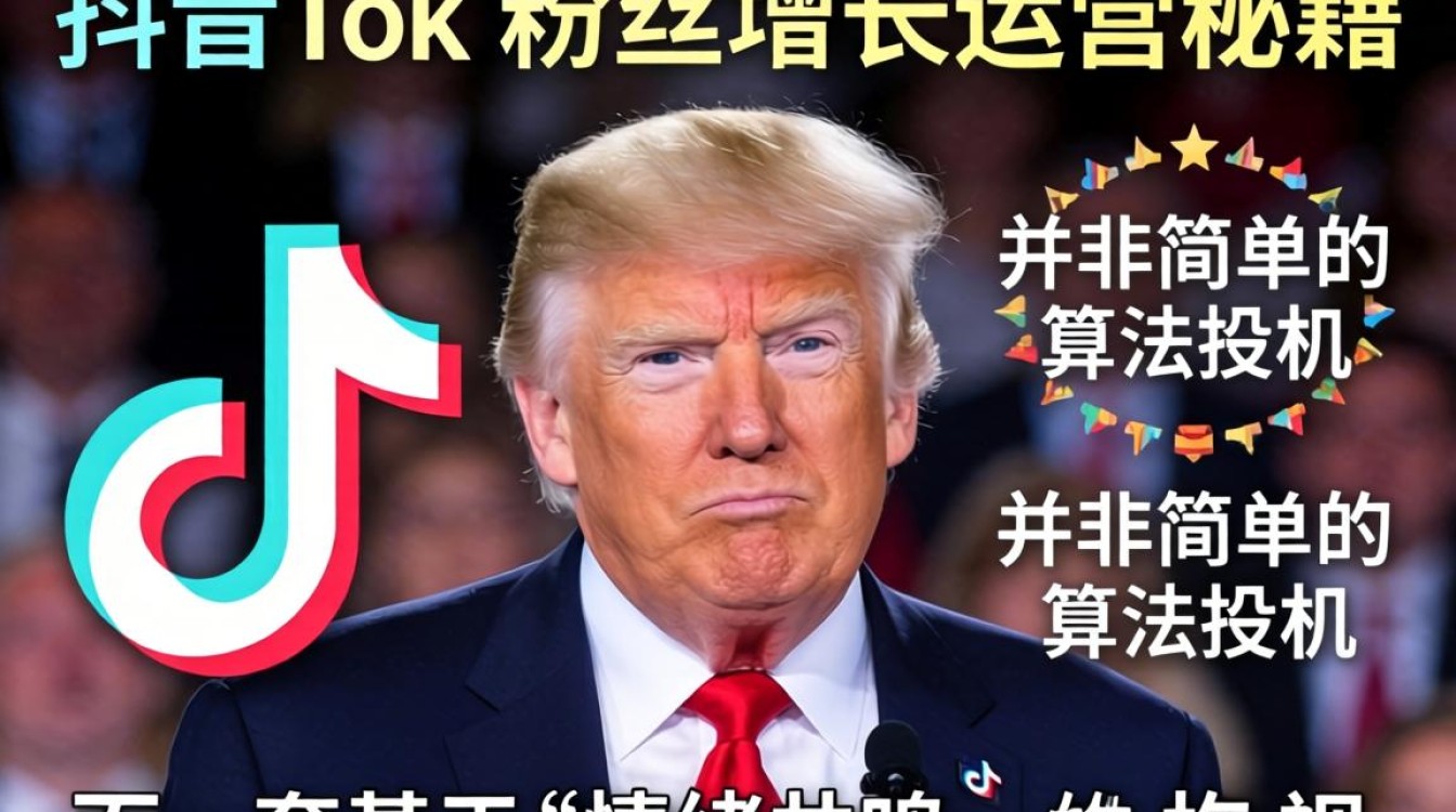 TikTok 将特朗普 粉丝增长运营秘籍