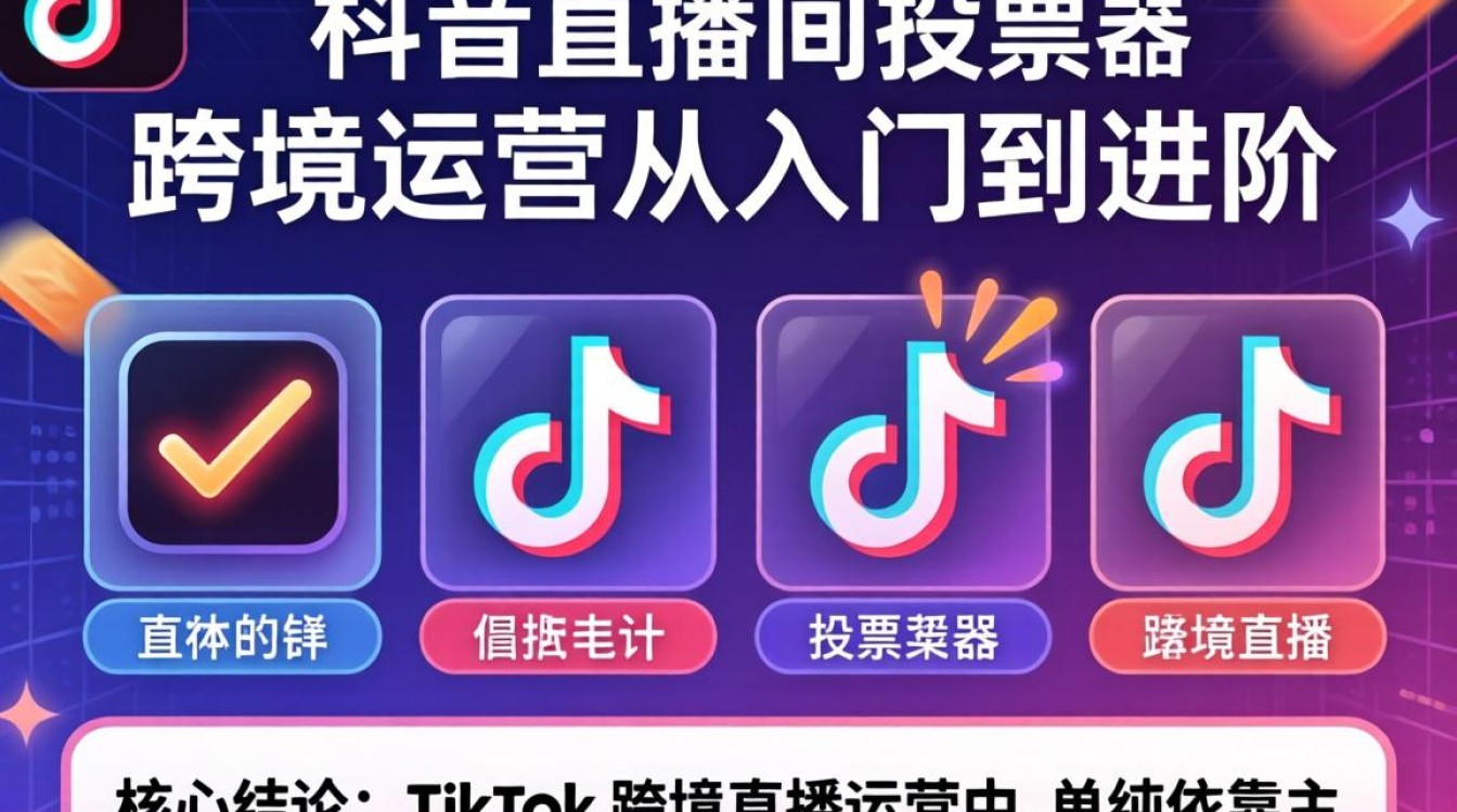 TikTok 直播间投票器怎么用