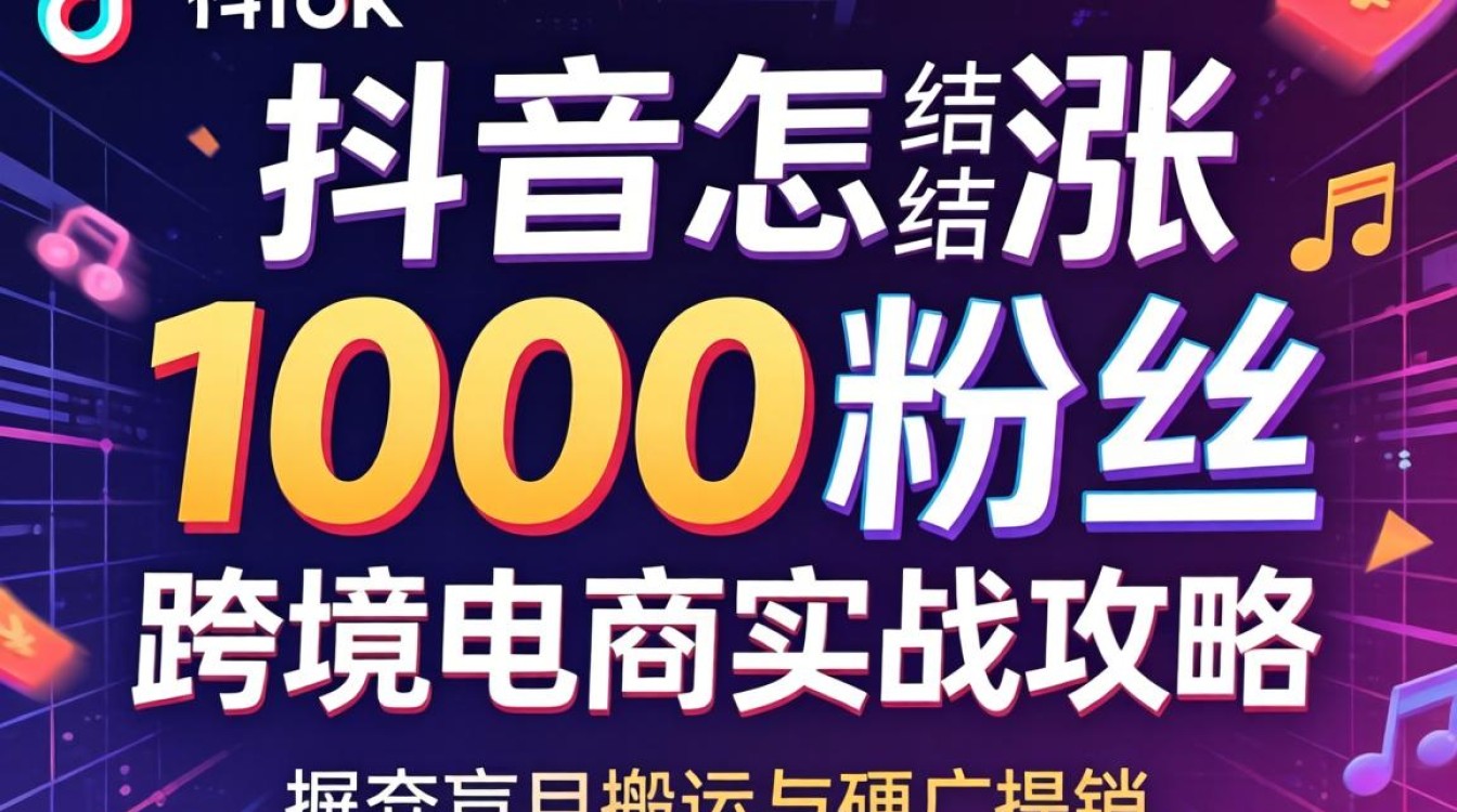 TikTok 怎么涨1000 粉丝
