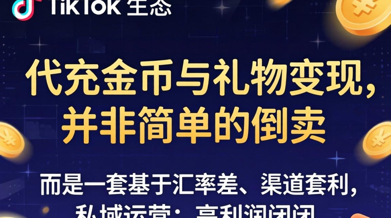 TikTok 代充金币礼物月入过万是真的吗,TikTok 变现技巧 TikTok 代充金币礼物月入过万是真的吗