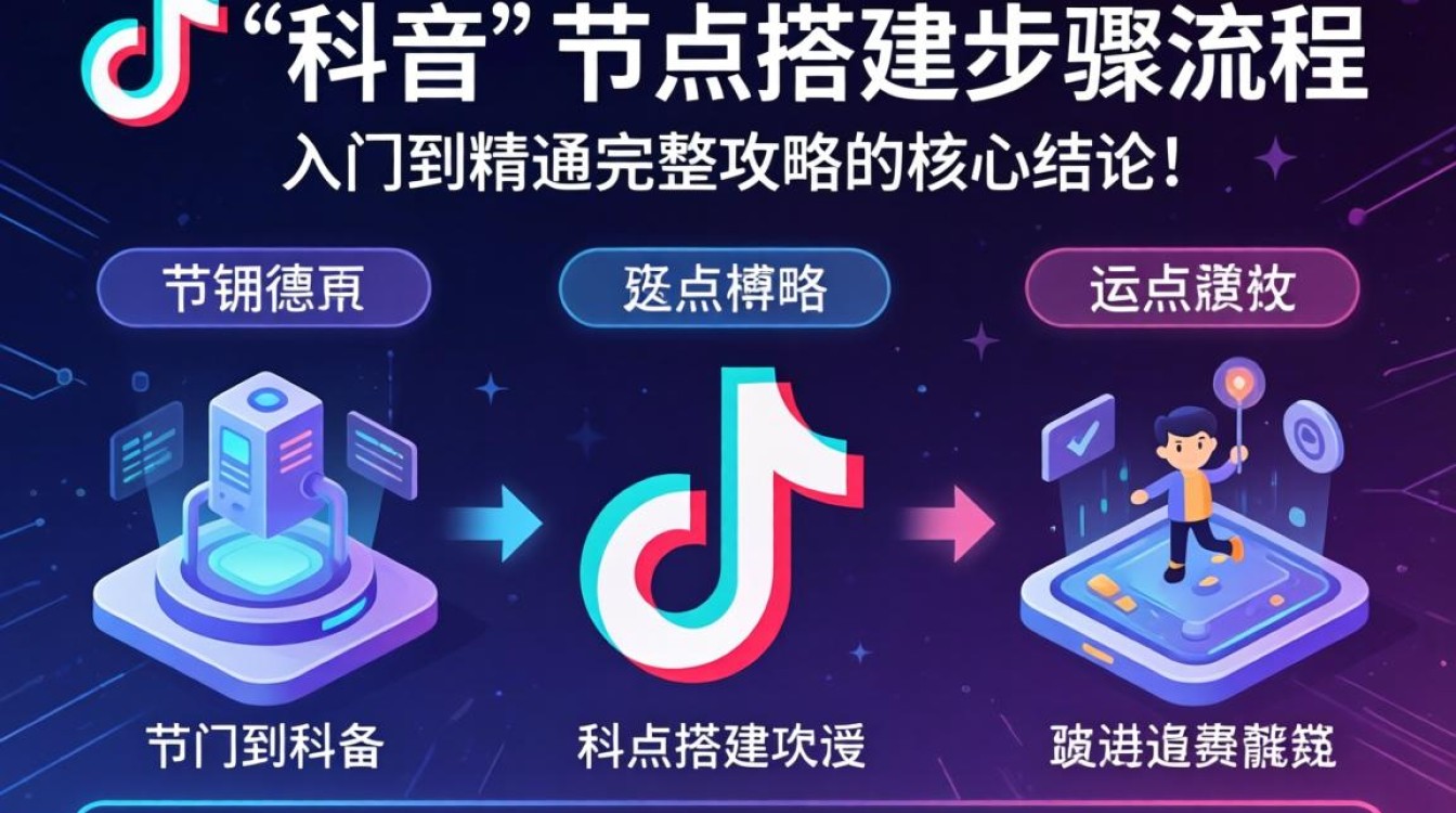 TikTok 节点搭建步骤流程是什么