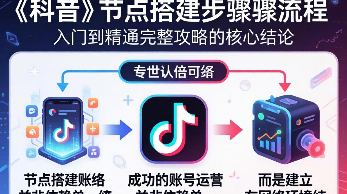 TikTok 节点搭建步骤流程是什么