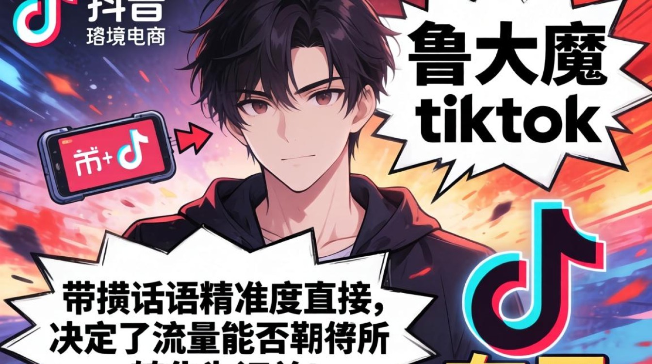 带货话术鲁大魔 tiktok 布局如何高效提高转化率