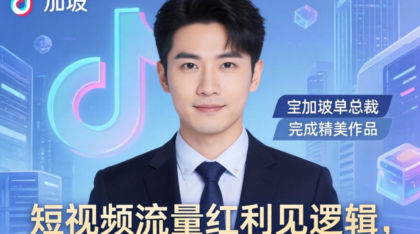 新加坡 TikTok 总裁后期处理作品怎么做