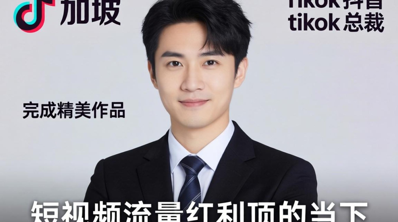 新加坡 TikTok 总裁后期处理作品怎么做
