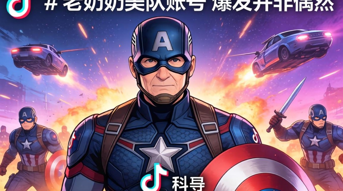 TikTok 老奶奶美队从入门到精通完整攻略
