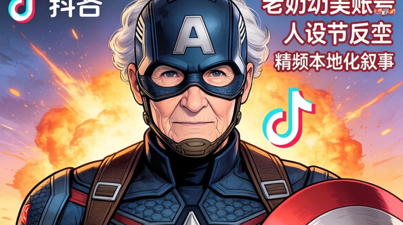 TikTok 老奶奶美队从入门到精通完整攻略