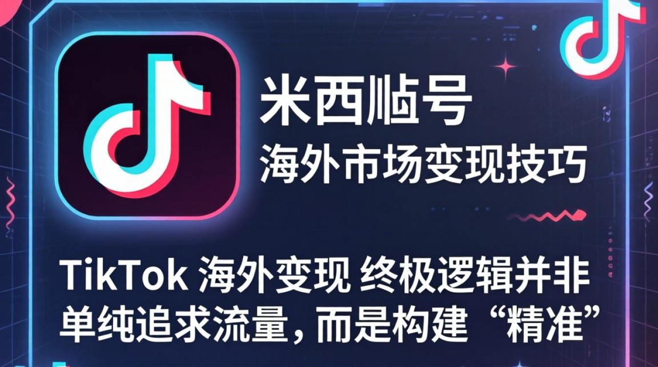 TikTok 米西的账号如何变现
