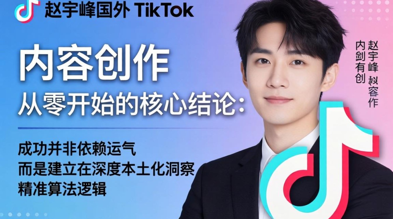 快手赵宇峰国外TikTok内容创作从零开始