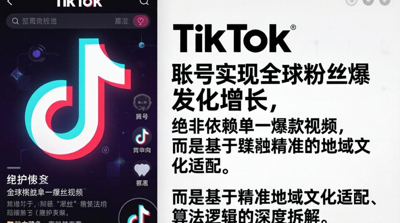 TikTok 星禾跨靜全球账号粉丝增长秘籍