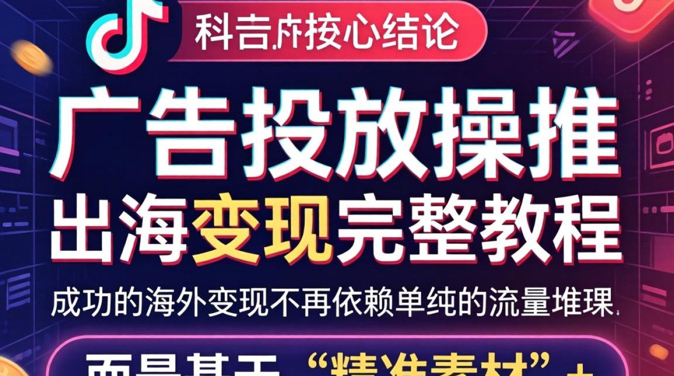 TikTok 广告投放实操出海变现完整教程
