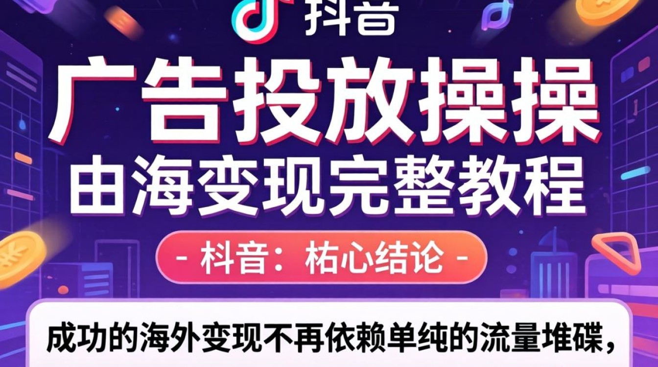 TikTok 广告投放实操出海变现完整教程