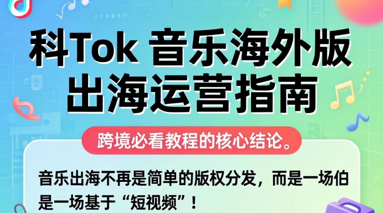 TikTok 音乐海外版出海运营指南怎么做