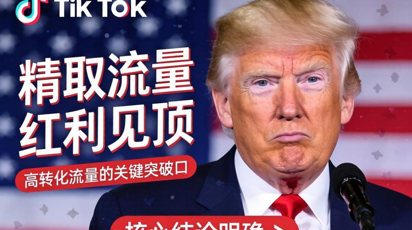 TikTok 特朗普广告 跨境运营从入门到进阶