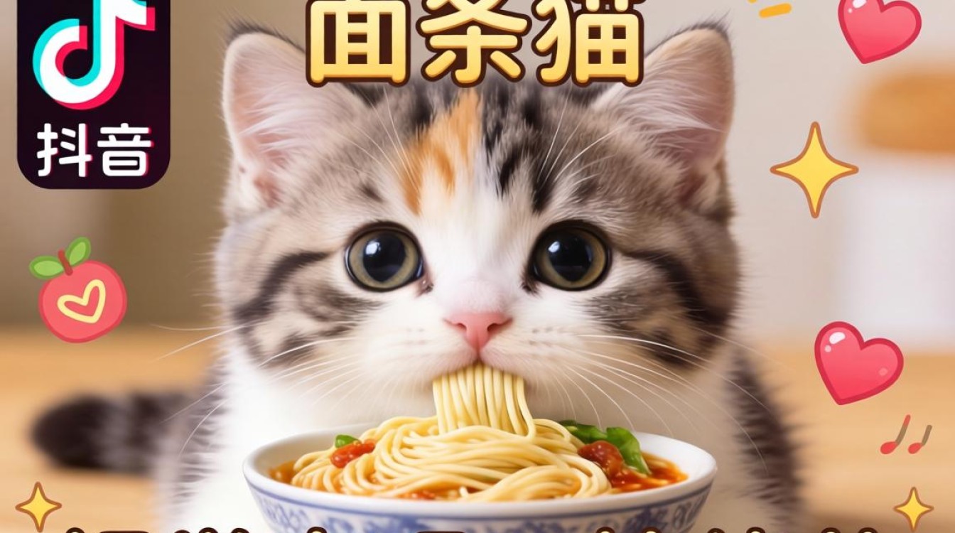 TikTok 抖音面条猫怎么火