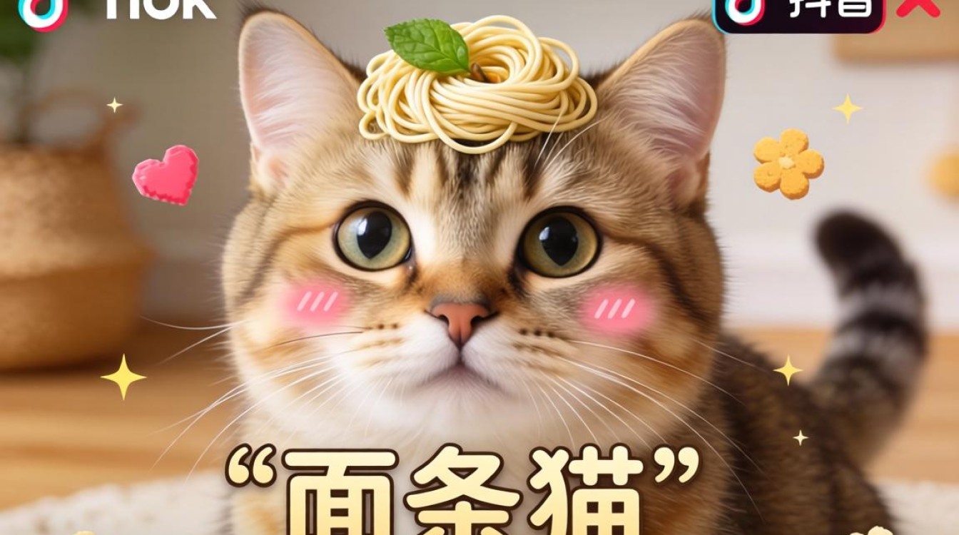TikTok 抖音面条猫怎么火