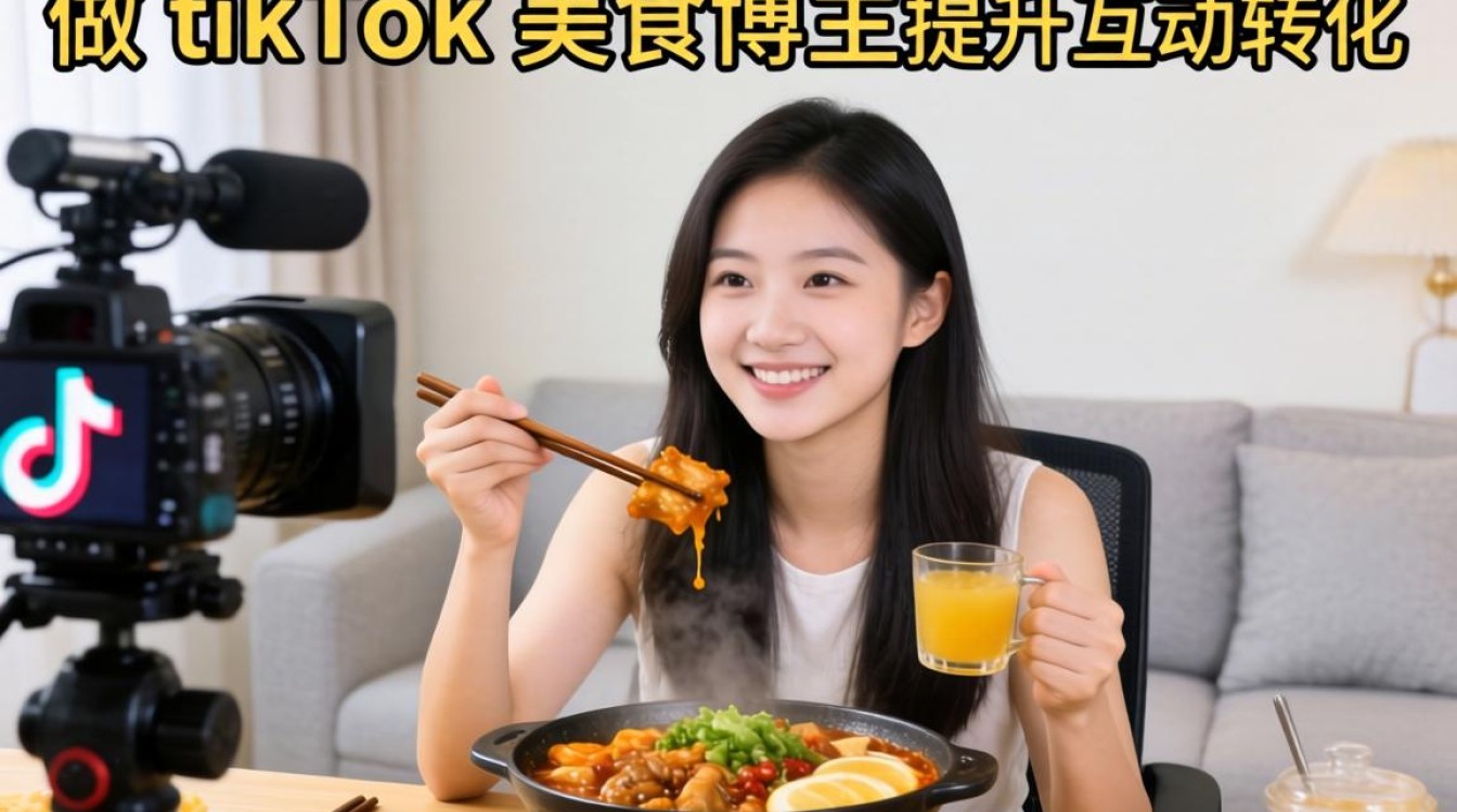 直播话术做 TikTok 美食博主怎么提升互动转化?TikTok 美食博主直播技巧 直播话术做 TikTok 美食博主怎么提升互动转化